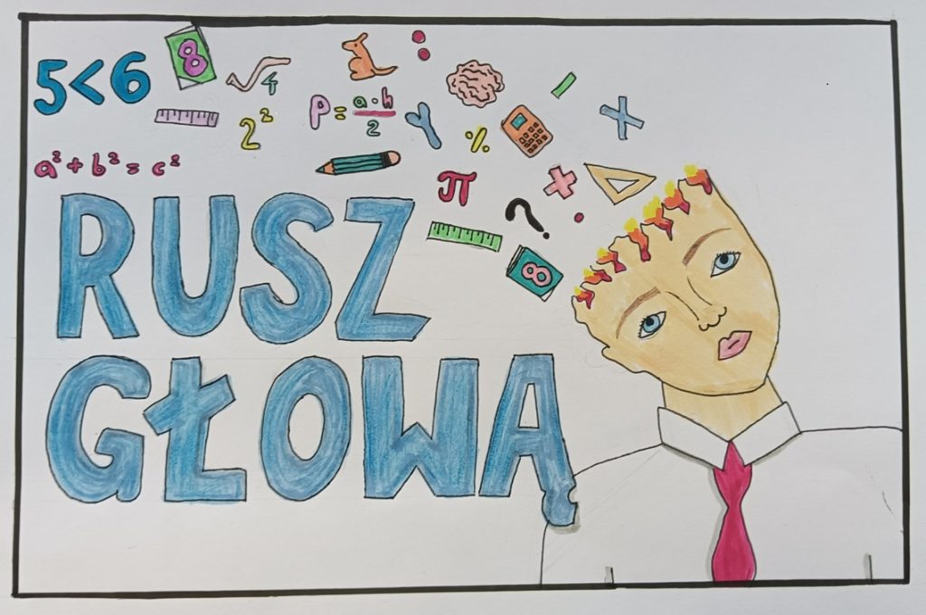 logo konkursu rusz glowa