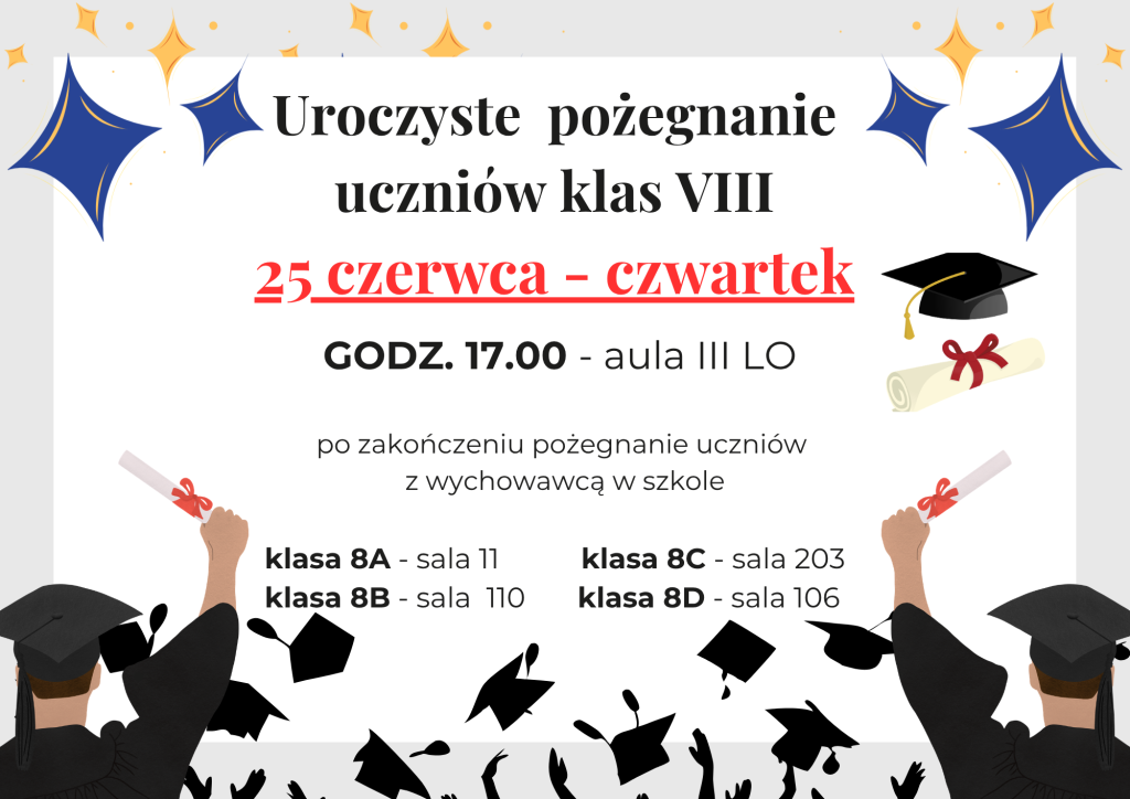 koniec roku klas 8